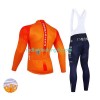 Set Langarmtrikot + Trägerhose Lange Winter Thermal Fleece 2022 Ineos Grenadiers N002